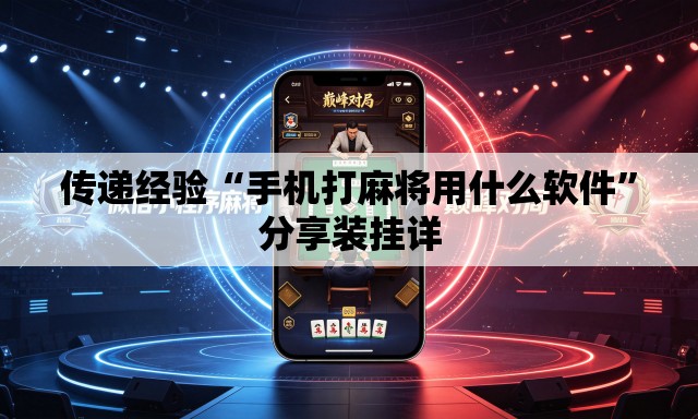 传递经验“手机打麻将用什么软件”分享装挂详