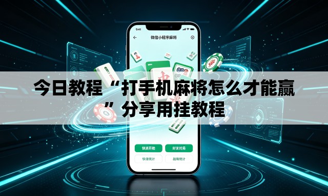 今日教程“打手机麻将怎么才能赢”分享用挂教程