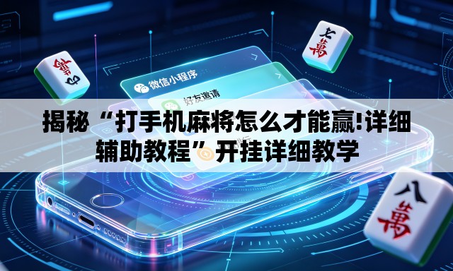揭秘“打手机麻将怎么才能赢!详细辅助教程”开挂详细教学