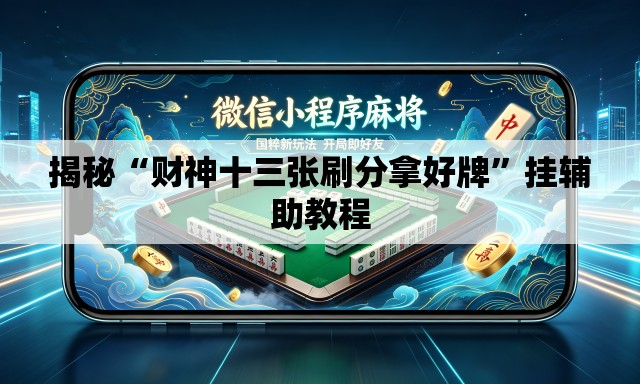 揭秘“财神十三张刷分拿好牌”挂辅助教程
