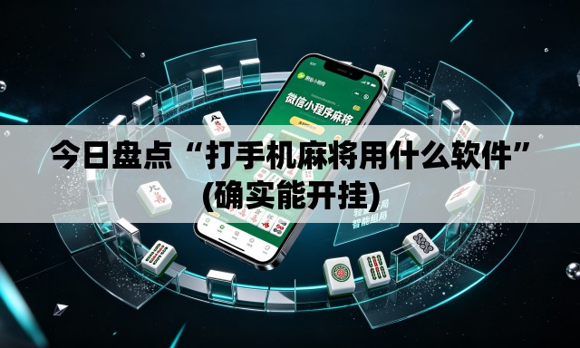 今日盘点“打手机麻将用什么软件	”(确实能开挂)