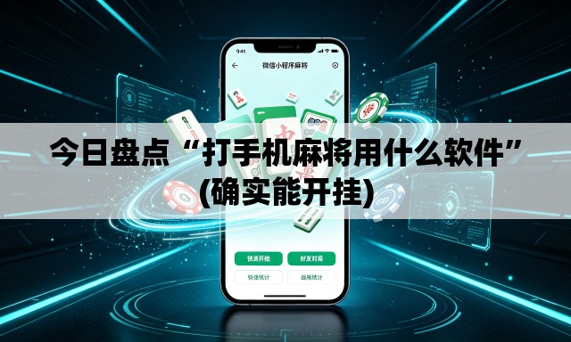 今日盘点“打手机麻将用什么软件”(确实能开挂)