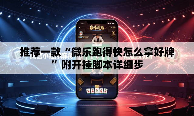 推荐一款“微乐跑得快怎么拿好牌”附开挂脚本详细步