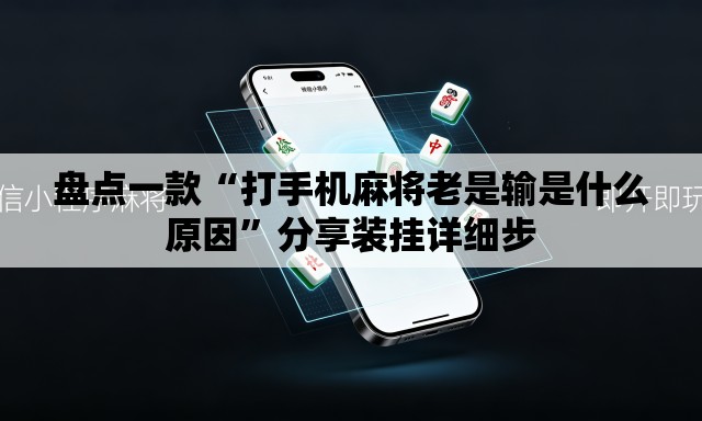 盘点一款“打手机麻将老是输是什么原因”分享装挂详细步