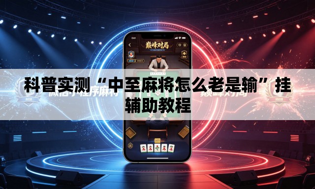 科普实测“中至麻将怎么老是输”挂辅助教程