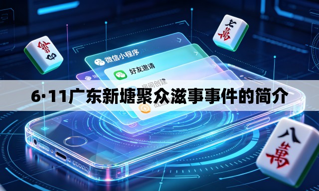 6·11广东新塘聚众滋事事件的简介