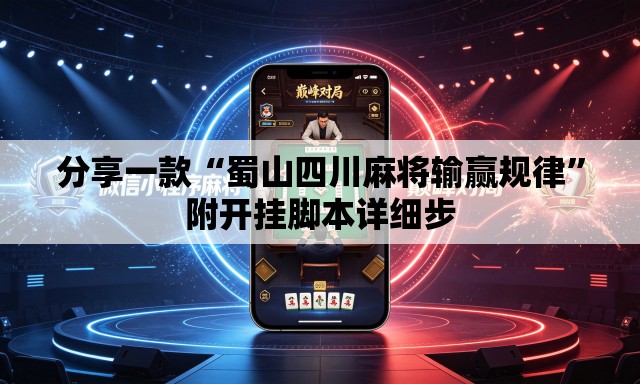 分享一款“蜀山四川麻将输赢规律”附开挂脚本详细步