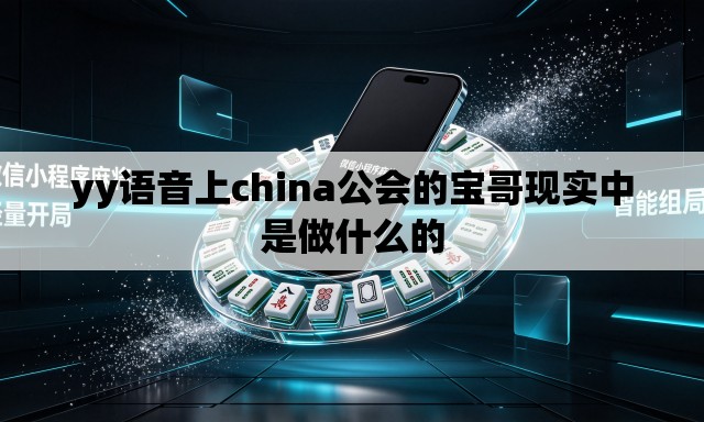 yy语音上china公会的宝哥现实中是做什么的 yy语音上china公会的宝哥现实中是做什么的