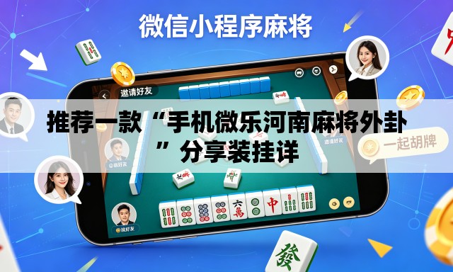 推荐一款“手机微乐河南麻将外卦	”分享装挂详