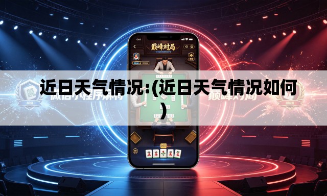   近日天气情况:(近日天气情况如何)