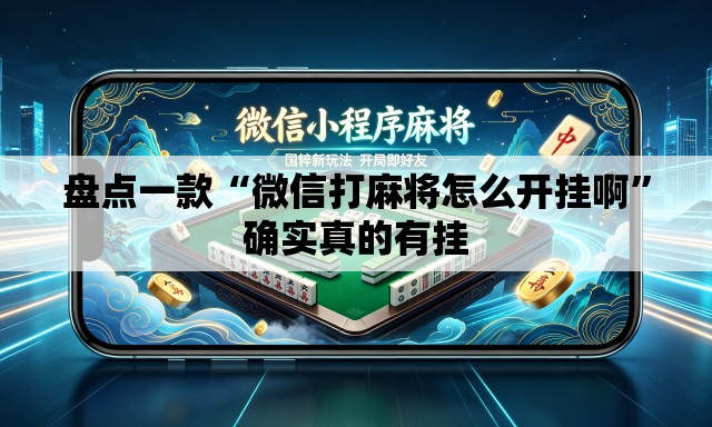 盘点一款“微信打麻将怎么开挂啊	”确实真的有挂