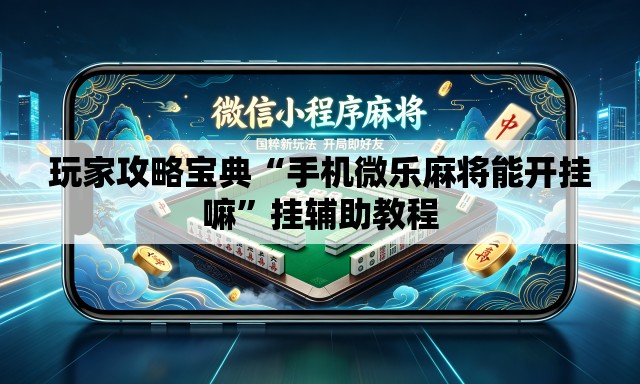 玩家攻略宝典“手机微乐麻将能开挂嘛”挂辅助教程