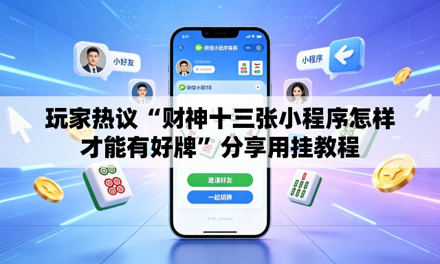 玩家热议“财神十三张小程序怎样才能有好牌	”分享用挂教程