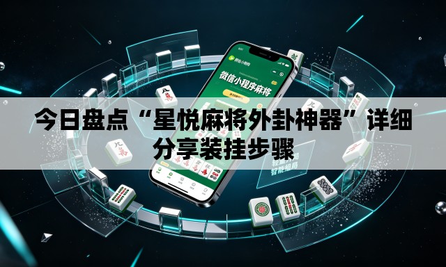 今日盘点“星悦麻将外卦神器”详细分享装挂步骤
