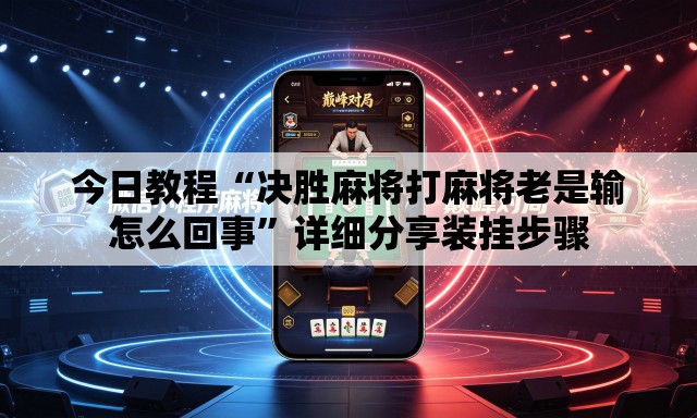 今日教程“决胜麻将打麻将老是输怎么回事”详细分享装挂步骤