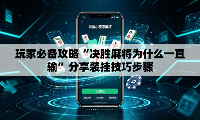 玩家必备攻略“决胜麻将为什么一直输”分享装挂技巧步骤