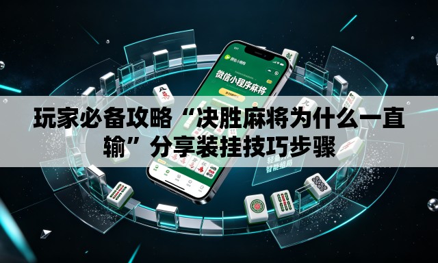 玩家必备攻略“决胜麻将为什么一直输	”分享装挂技巧步骤