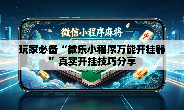 玩家必备“微乐小程序万能开挂器”真实开挂技巧分享