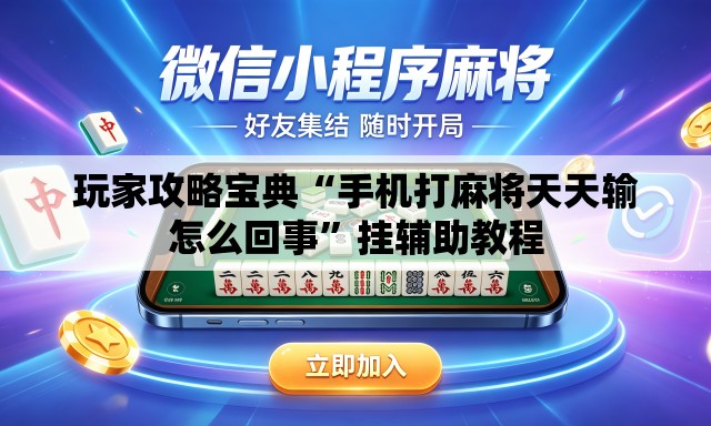 玩家攻略宝典“手机打麻将天天输怎么回事	”挂辅助教程