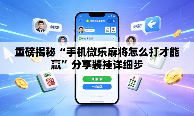 重磅揭秘“手机微乐麻将怎么打才能赢	”分享装挂详细步