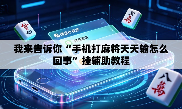 我来告诉你“手机打麻将天天输怎么回事”挂辅助教程