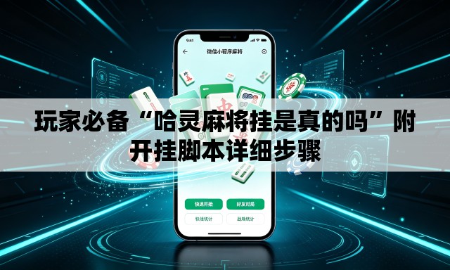 玩家必备“哈灵麻将挂是真的吗	”附开挂脚本详细步骤