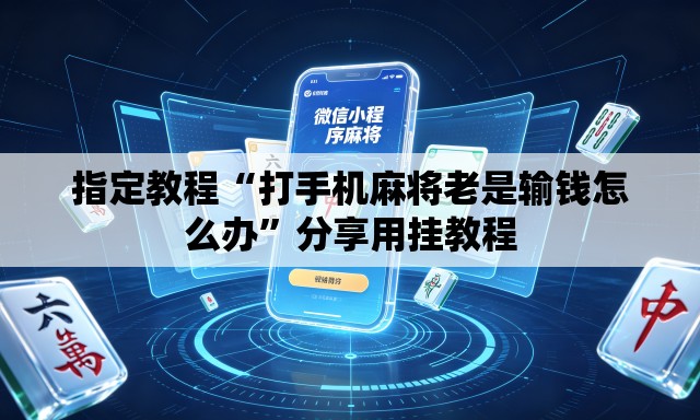 指定教程“打手机麻将老是输钱怎么办”分享用挂教程