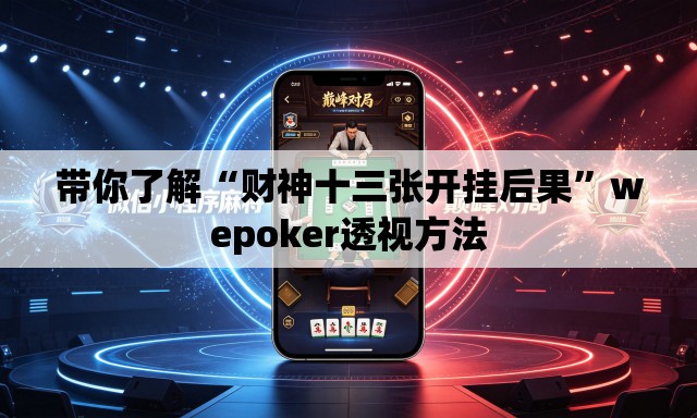 带你了解“财神十三张开挂后果”wepoker透视方法
