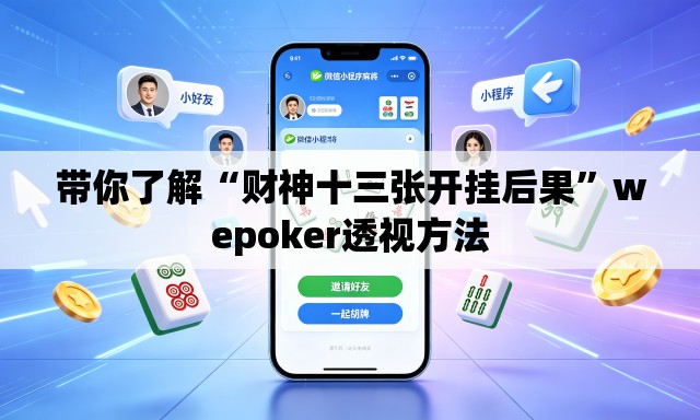 带你了解“财神十三张开挂后果”wepoker透视方法