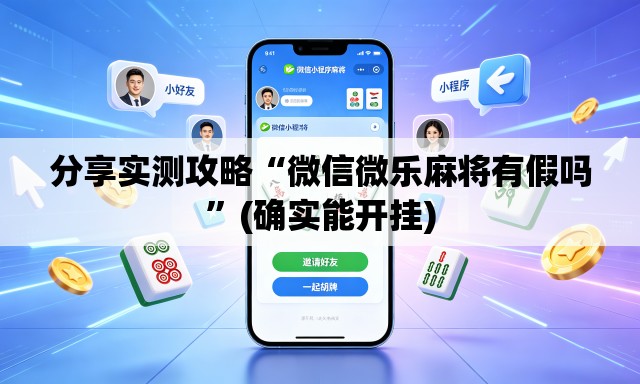 分享实测攻略“微信微乐麻将有假吗	”(确实能开挂)