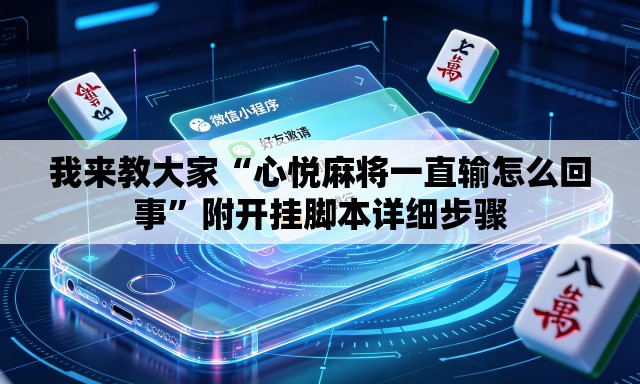 我来教大家“心悦麻将一直输怎么回事”附开挂脚本详细步骤