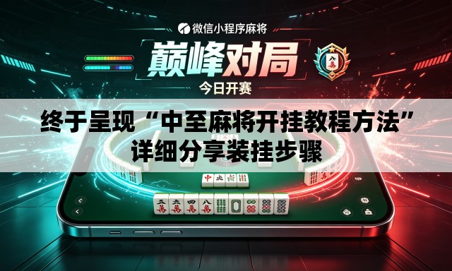 终于呈现“中至麻将开挂教程方法	”详细分享装挂步骤