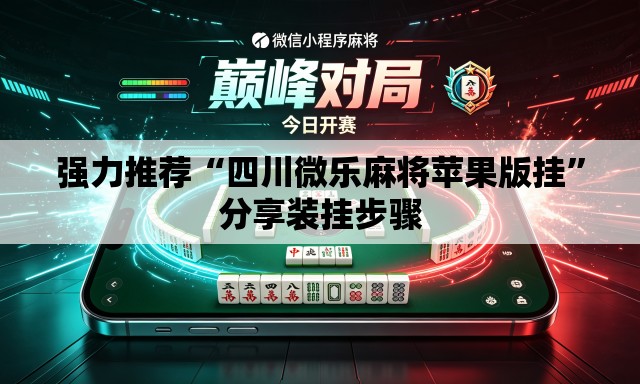 强力推荐“四川微乐麻将苹果版挂”分享装挂步骤