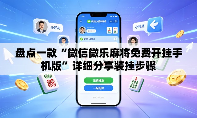 盘点一款“微信微乐麻将免费开挂手机版”详细分享装挂步骤