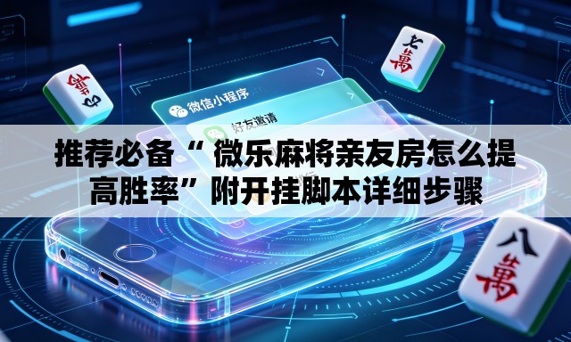 推荐必备“ 微乐麻将亲友房怎么提高胜率”附开挂脚本详细步骤