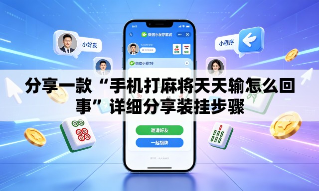 分享一款“手机打麻将天天输怎么回事”详细分享装挂步骤