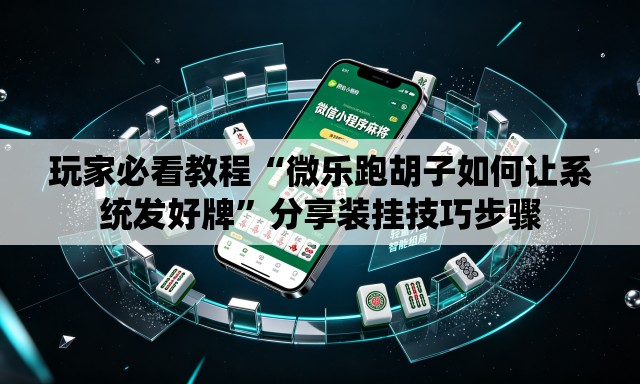 玩家必看教程“微乐跑胡子如何让系统发好牌”分享装挂技巧步骤