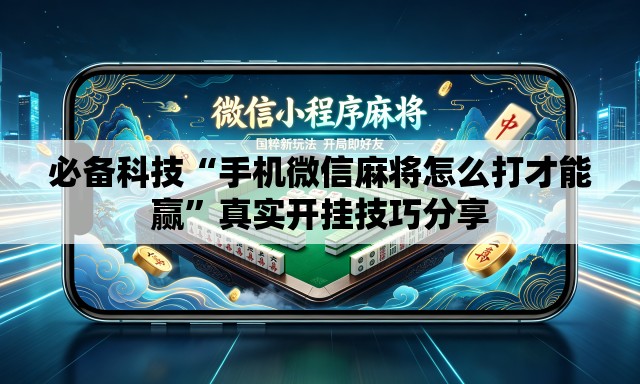 必备科技“手机微信麻将怎么打才能赢”真实开挂技巧分享