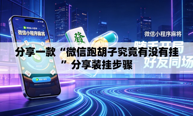 分享一款“微信跑胡子究竟有没有挂”分享装挂步骤