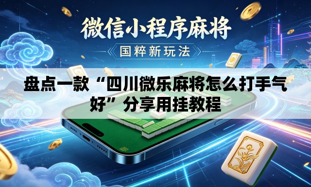 盘点一款“四川微乐麻将怎么打手气好	”分享用挂教程
