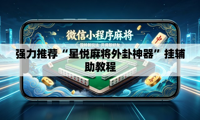 强力推荐“星悦麻将外卦神器	”挂辅助教程